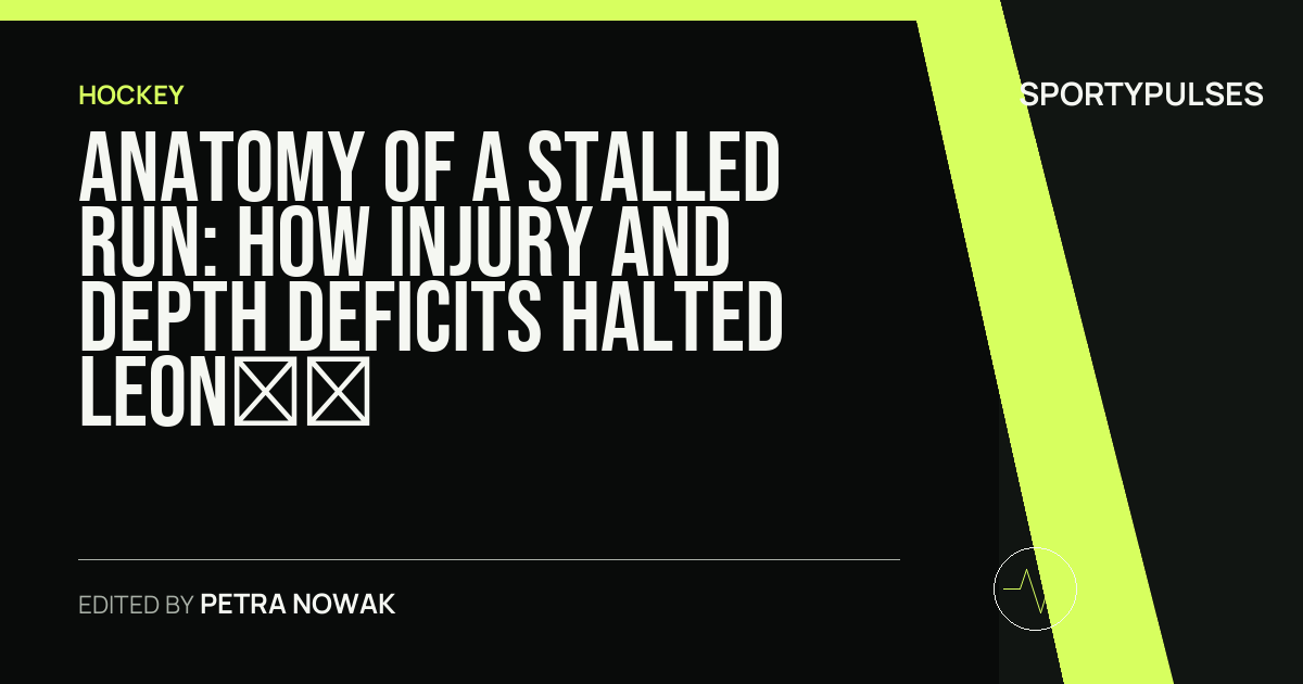 Image accompanying coverage of Anatomy of a Stalled Run: How Injury and Depth Deficits Halted Leon Draisaitl’s Historic Pace