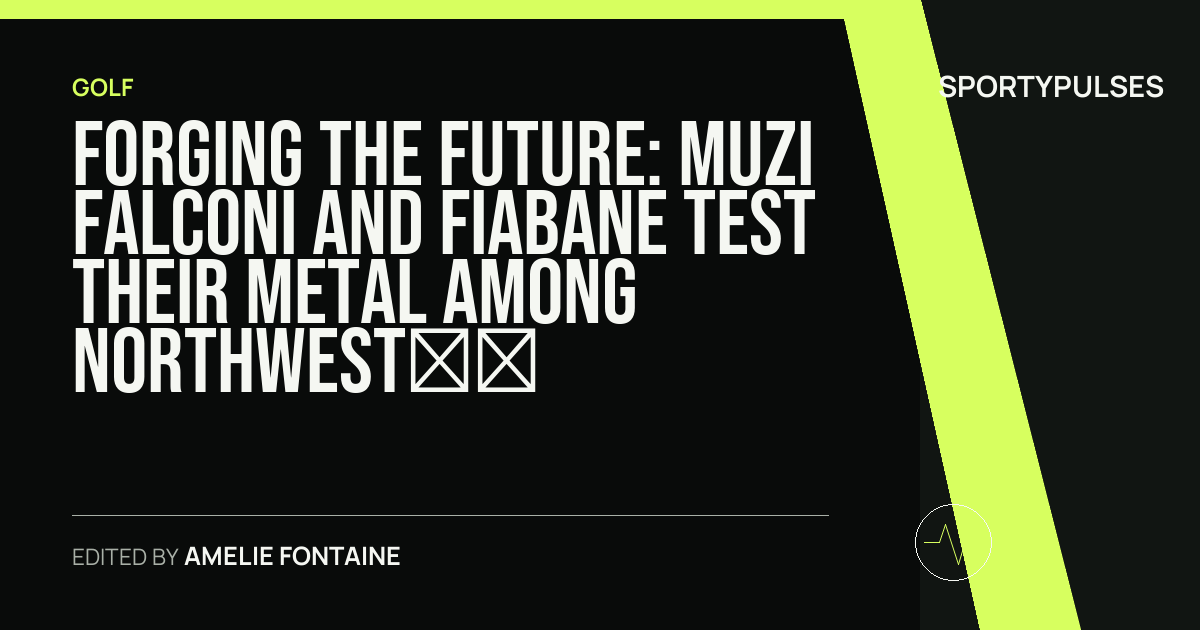 Image accompanying coverage of Forging the Future: Muzi Falconi and Fiabane Test Their Metal Among Northwest Italy’s Golf Elite