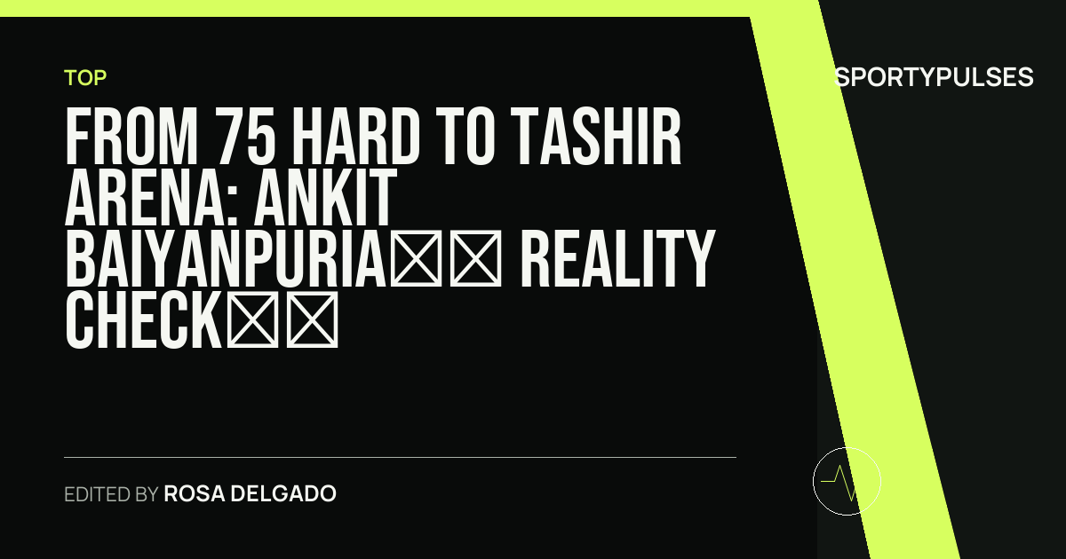 Image accompanying coverage of From 75 Hard to Tashir Arena: Ankit Baiyanpuria’s Reality Check Against Arman Tsarukyan