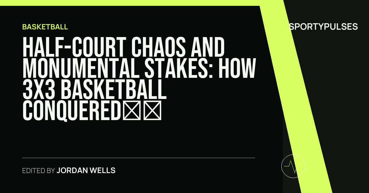 Image accompanying coverage of Half-Court Chaos and Monumental Stakes: How 3x3 Basketball Conquered the Olympic Stage