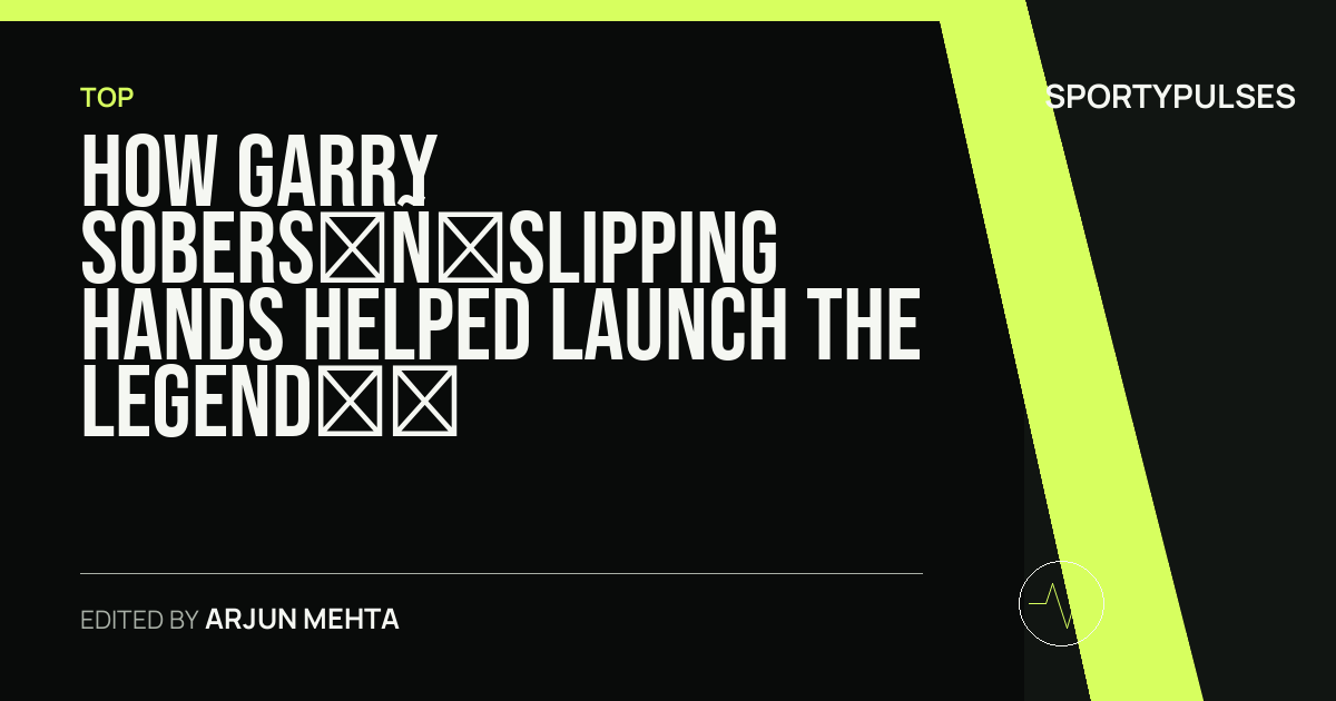 Image accompanying coverage of How Garry Sobers’ Slipping Hands Helped Launch the Legend of Sunny