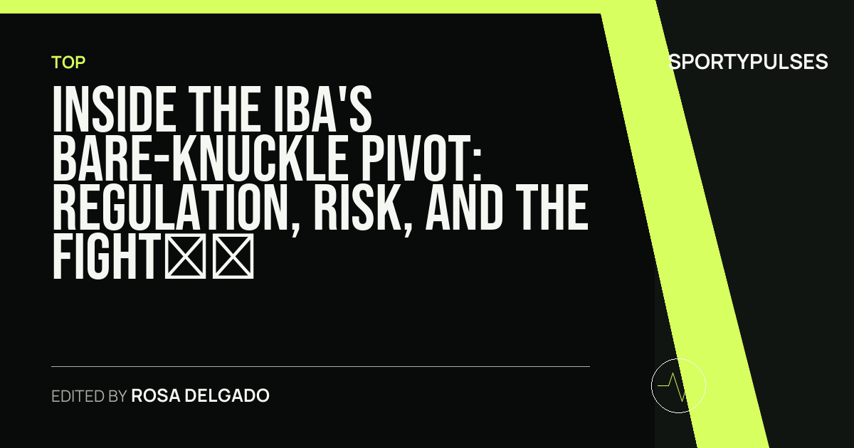 Image accompanying coverage of Inside the IBA's Bare-Knuckle Pivot: Regulation, Risk, and the Fight for Survival