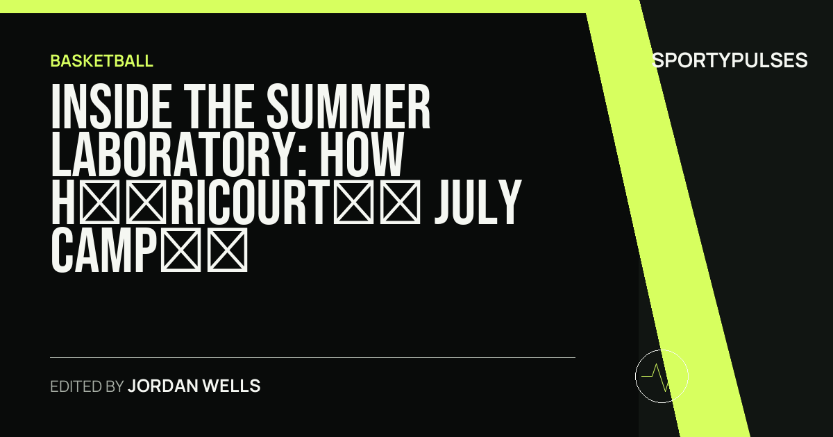 SportyPulses story card for Inside the Summer Laboratory: How Héricourt’s July Camp Sustains a Regional Basketball Engine