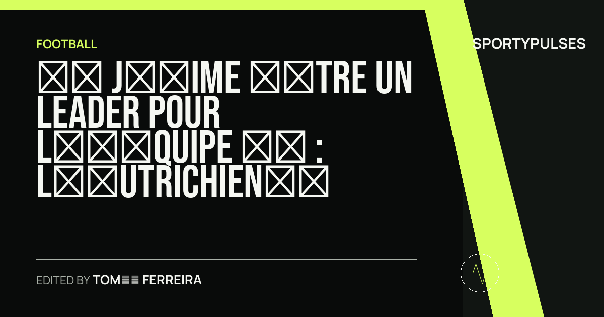 SportyPulses story card for « J’aime être un leader pour l’équipe » : l’Autrichien Félix Bacher s’engage pour cinq ans avec l’OL