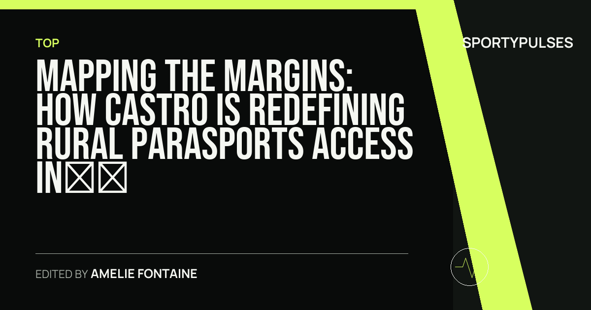 Image accompanying coverage of Mapping the Margins: How Castro is Redefining Rural Parasports Access in Paraná