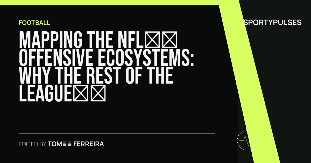 Image accompanying coverage of Mapping the NFL’s Offensive Ecosystems: Why the Rest of the League is Chasing Dallas