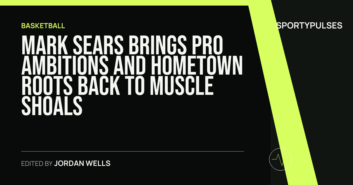 Image accompanying coverage of Mark Sears Brings Pro Ambitions and Hometown Roots Back to Muscle Shoals