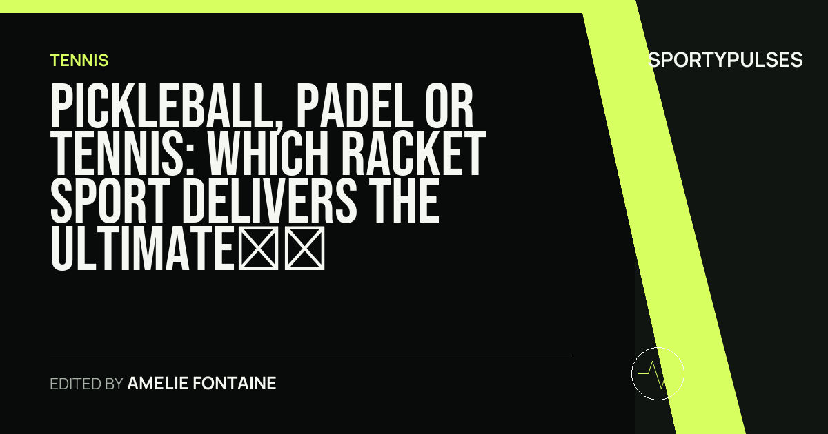 Image accompanying coverage of Pickleball, Padel or Tennis: Which Racket Sport Delivers the Ultimate Rush?