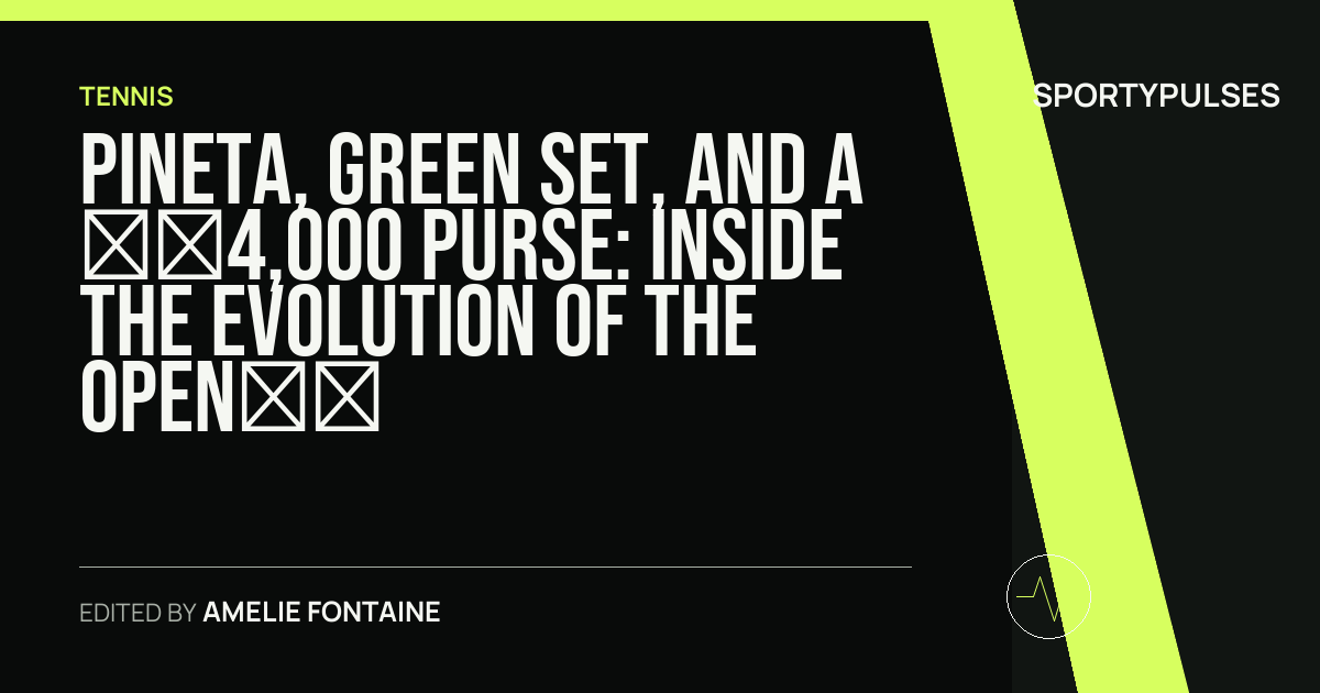 Image accompanying coverage of Pineta, Green Set, and a €4,000 Purse: Inside the Evolution of the Open Città di Avezzano