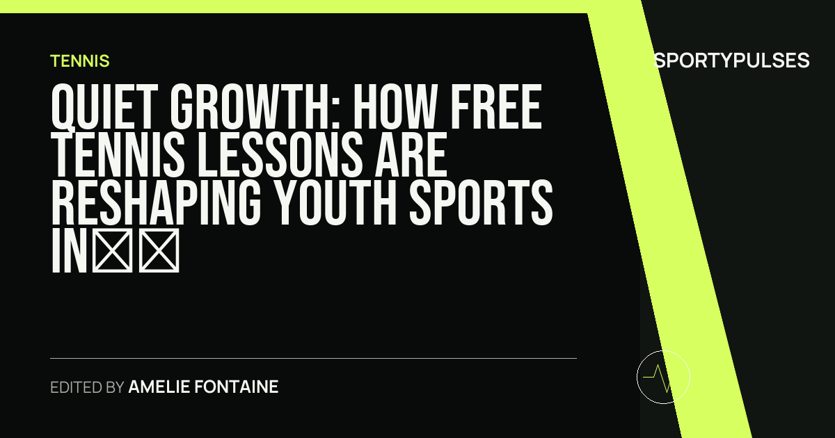 Image accompanying coverage of Quiet Growth: How Free Tennis Lessons are Reshaping Youth Sports in Franklin