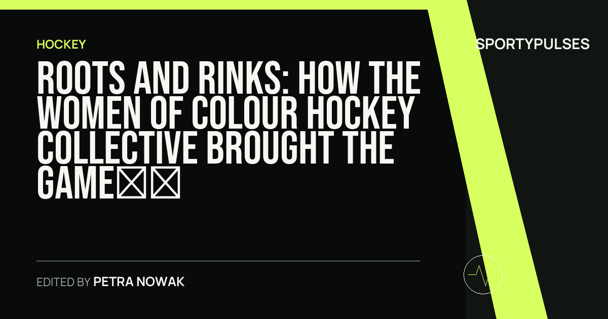 SportyPulses story card for Roots and Rinks: How the Women of Colour Hockey Collective Brought the Game to Jamaica