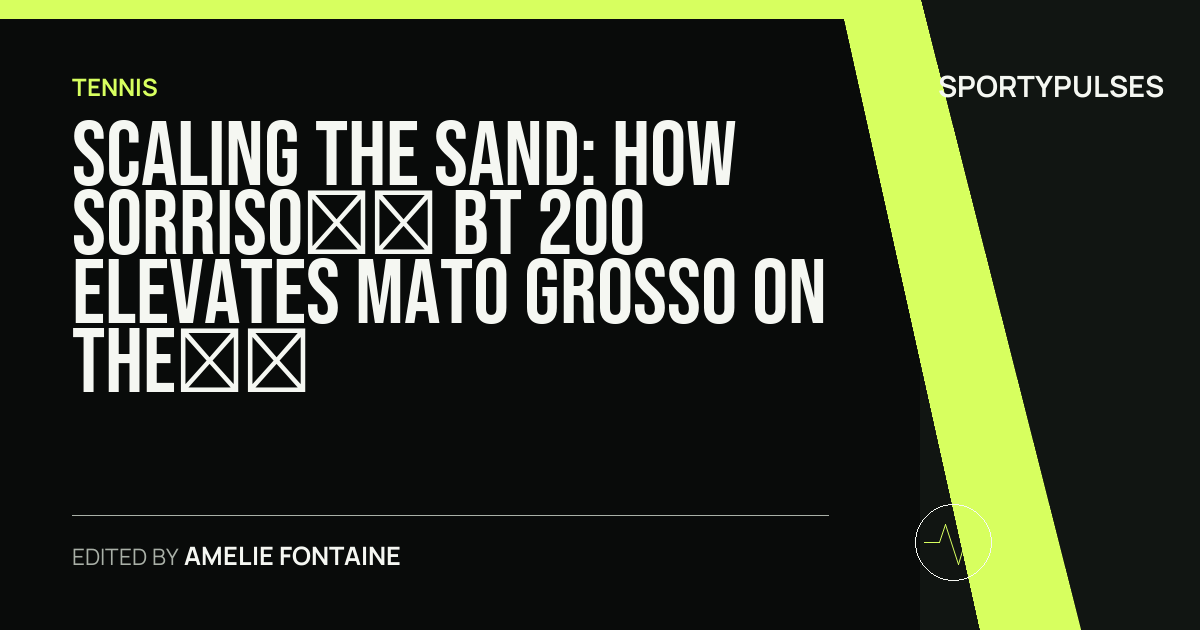 Image accompanying coverage of Scaling the Sand: How Sorriso’s BT 200 Elevates Mato Grosso on the Global Beach Tennis Stage