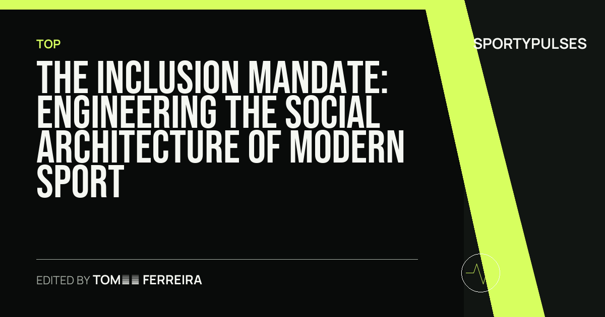 Image accompanying coverage of The Inclusion Mandate: Engineering the Social Architecture of Modern Sport