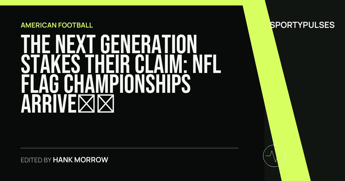 Image accompanying coverage of The Next Generation Stakes Their Claim: NFL FLAG Championships Arrive in Westfield