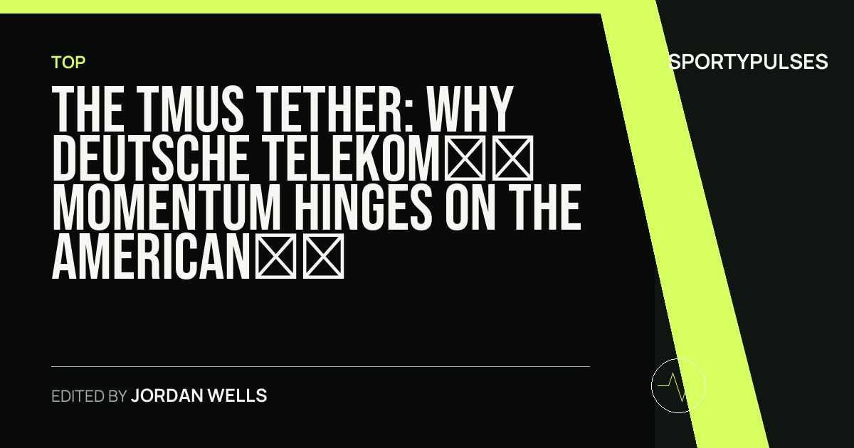 Image accompanying coverage of The TMUS Tether: Why Deutsche Telekom’s Momentum Hinges on the American Field