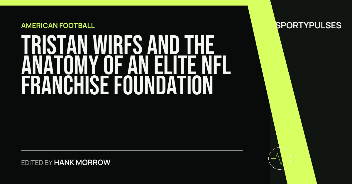 Image accompanying coverage of Tristan Wirfs and the Anatomy of an Elite NFL Franchise Foundation