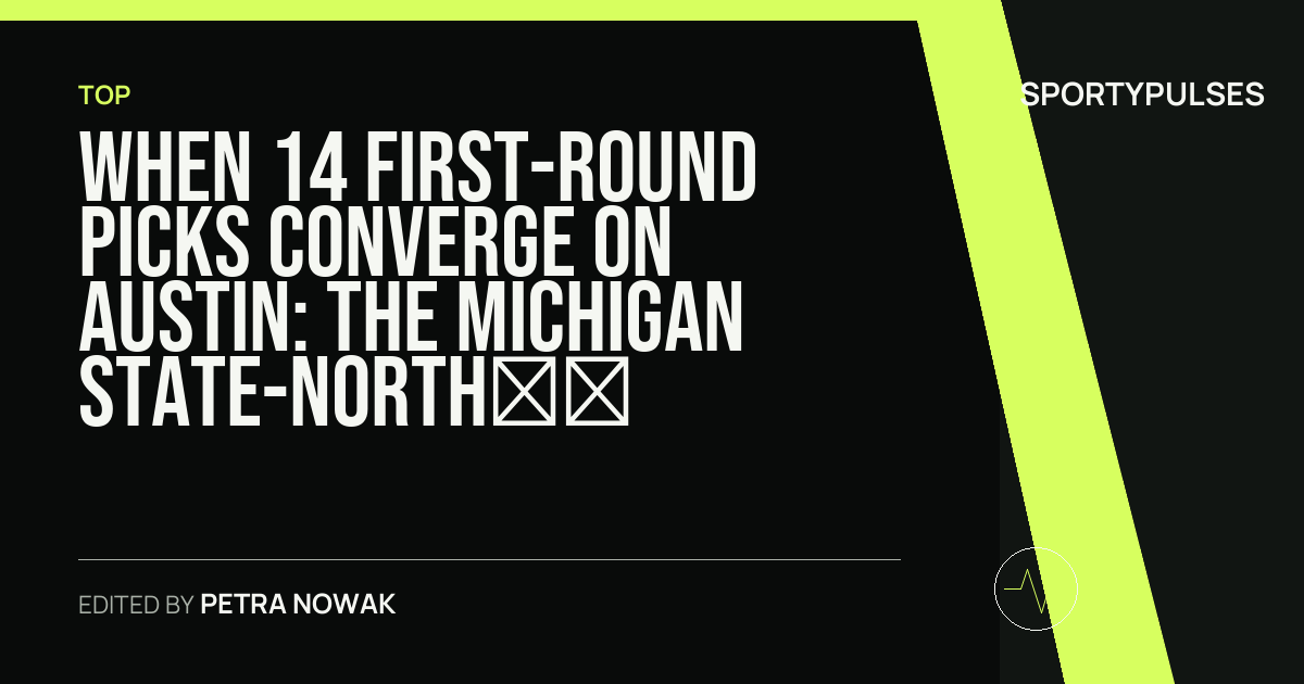 Image accompanying coverage of When 14 First-Round Picks Converge on Austin: The Michigan State-North Dakota Record-Breaker