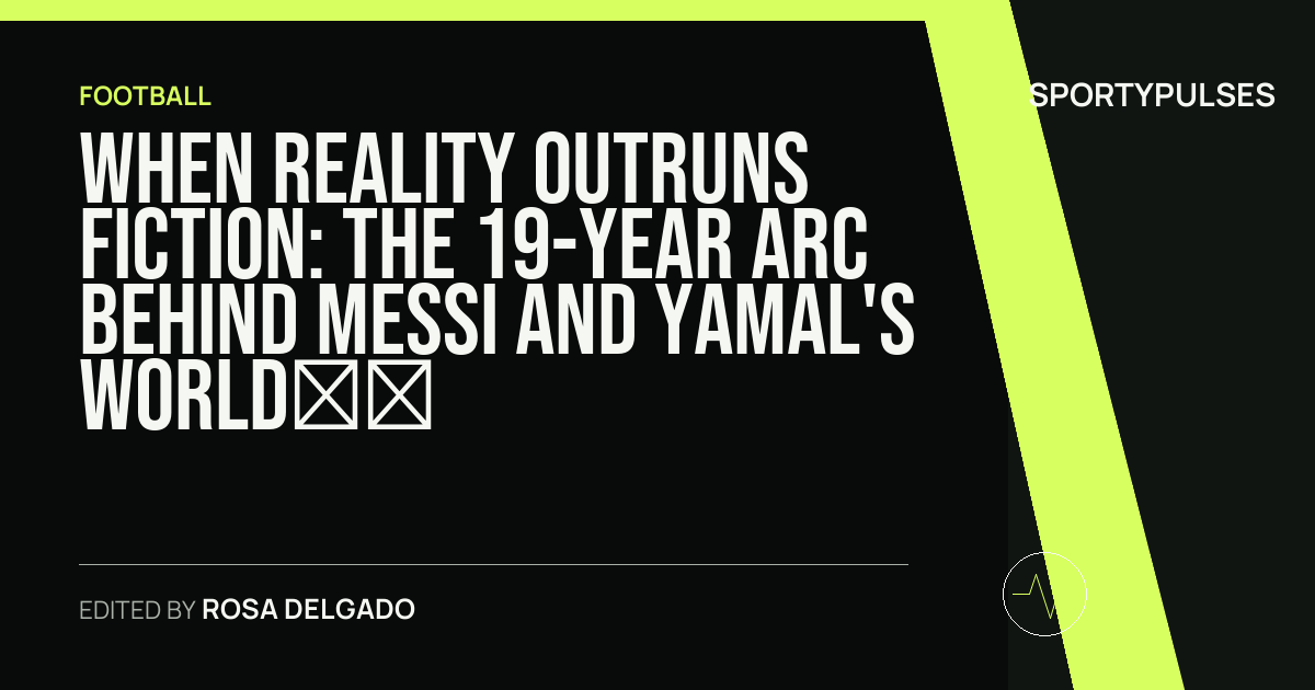 Image accompanying coverage of When Reality Outruns Fiction: The 19-Year Arc Behind Messi and Yamal's World Cup Final Collision