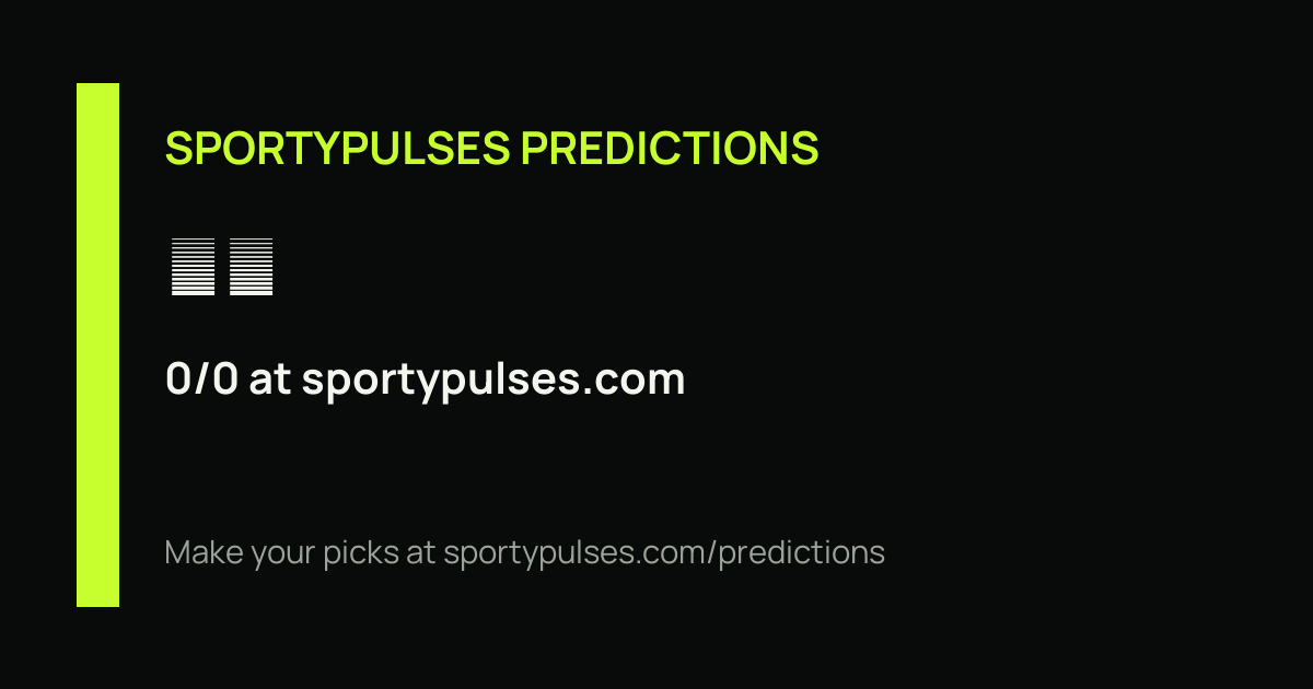 SportyPulses prediction streak share card
