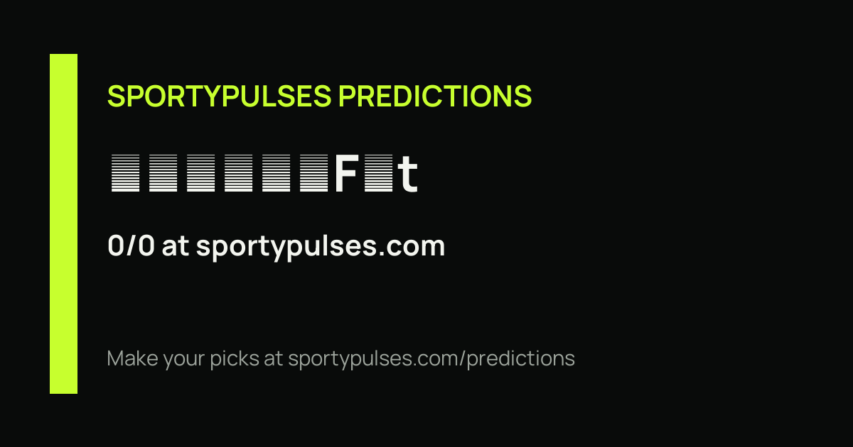 SportyPulses prediction streak share card
