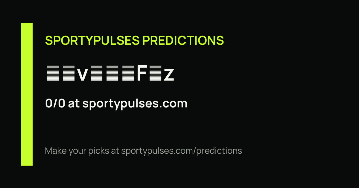 SportyPulses prediction streak share card