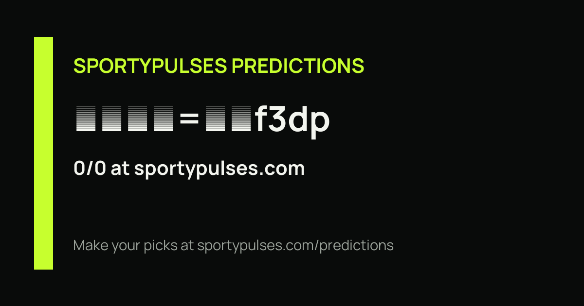 SportyPulses prediction streak share card