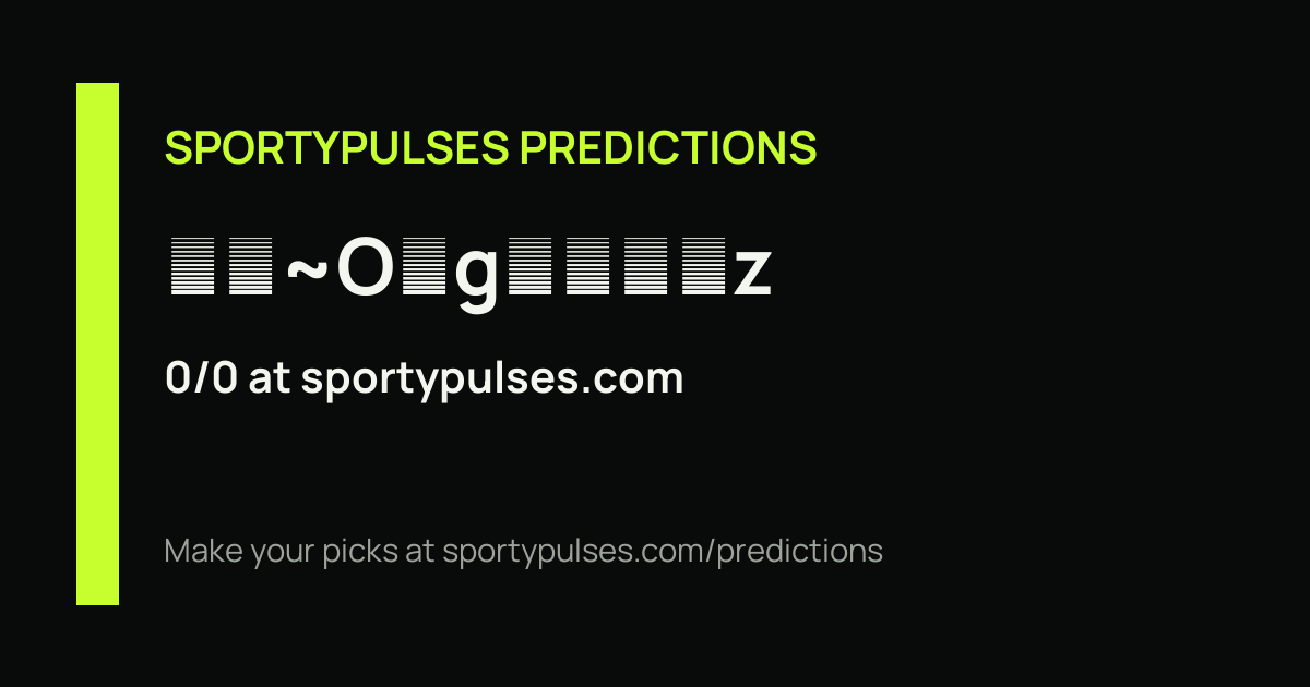 SportyPulses prediction streak share card