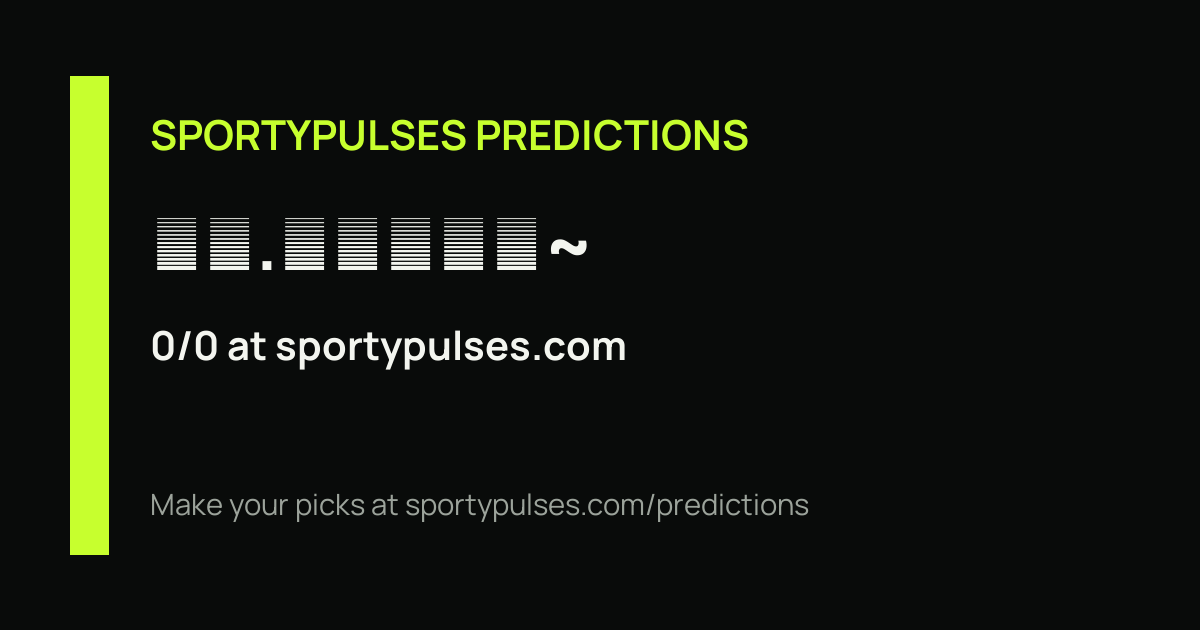 SportyPulses prediction streak share card