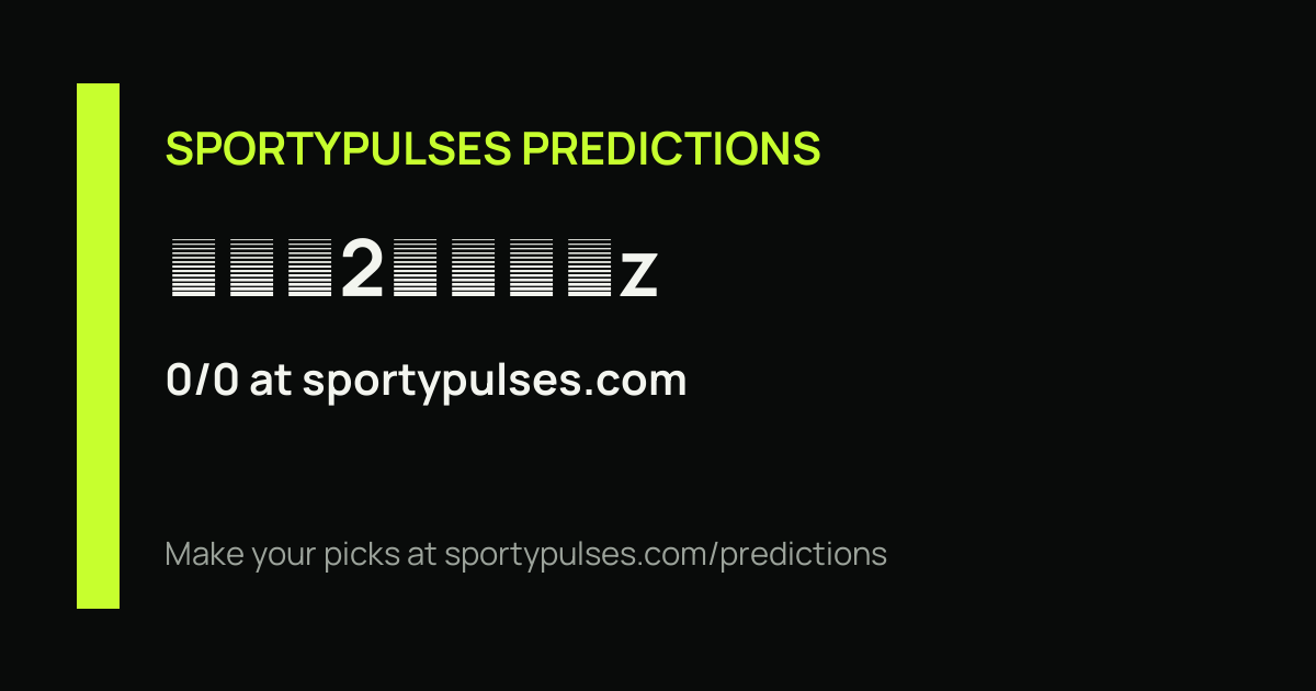 SportyPulses prediction streak share card