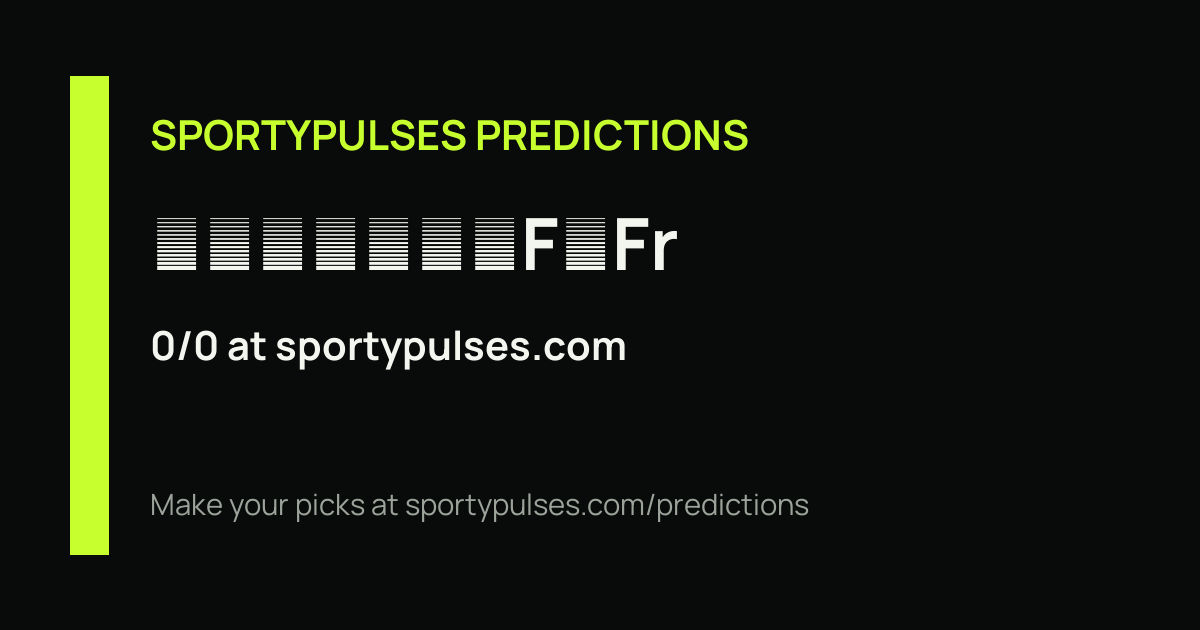 SportyPulses prediction streak share card