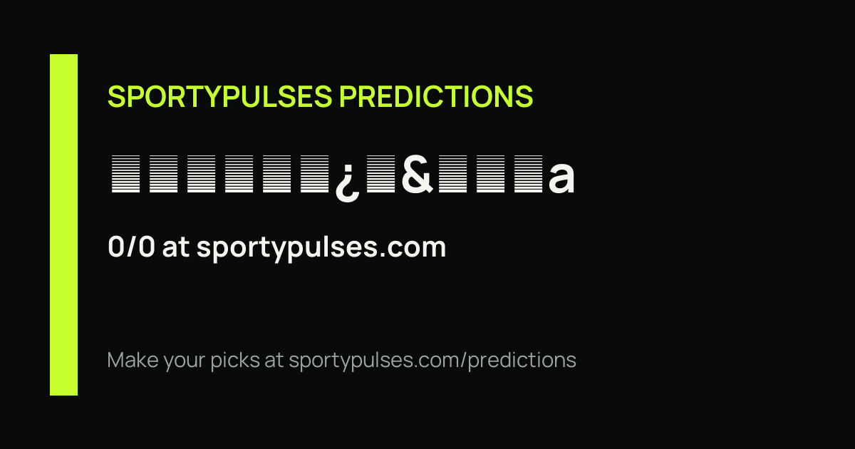 SportyPulses prediction streak share card