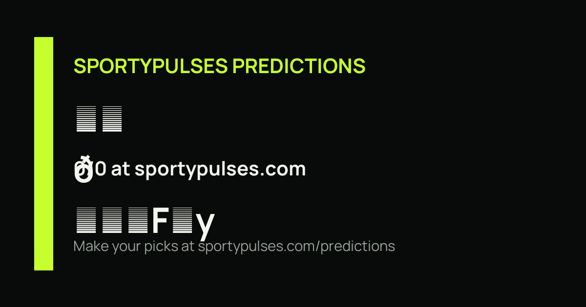 SportyPulses prediction streak share card
