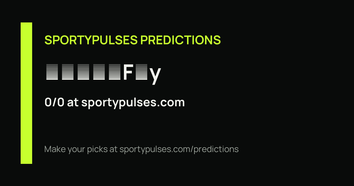 SportyPulses prediction streak share card