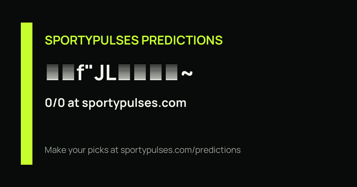 SportyPulses prediction streak share card
