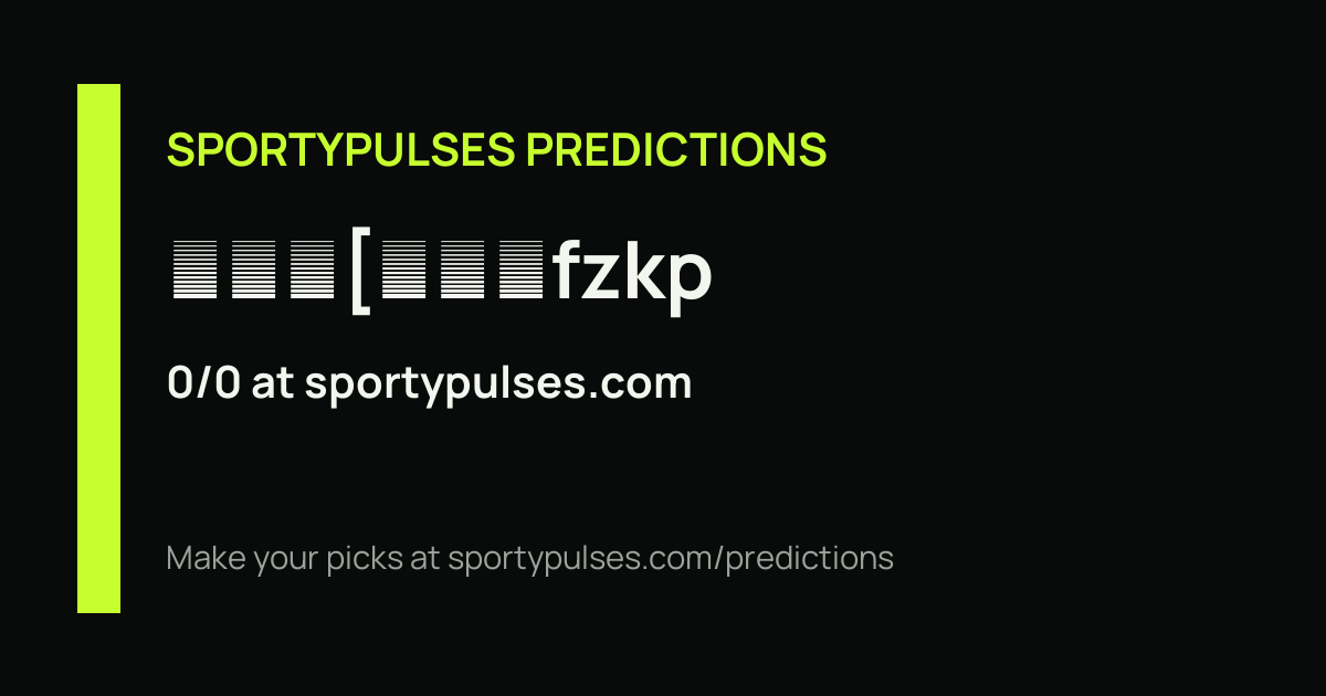 SportyPulses prediction streak share card