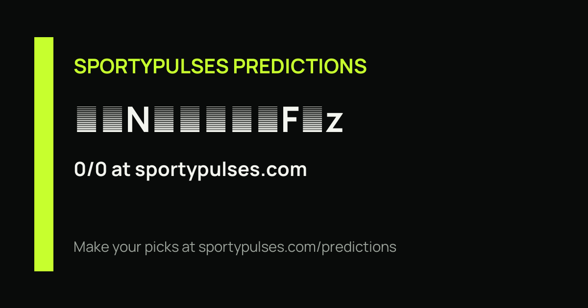 SportyPulses prediction streak share card
