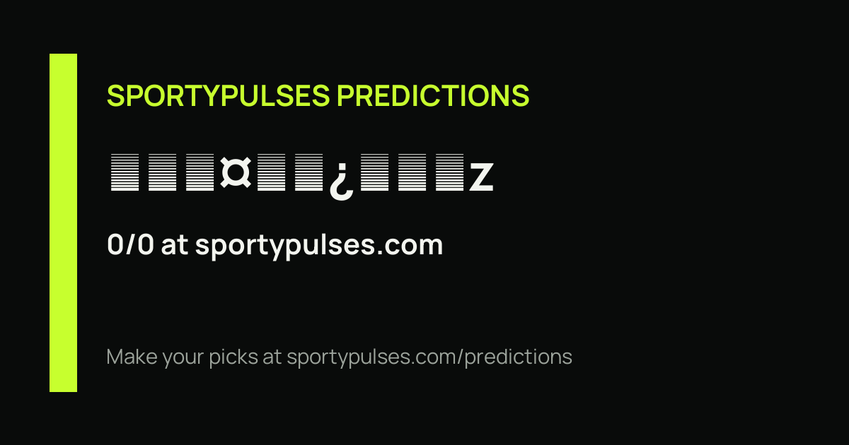 SportyPulses prediction streak share card