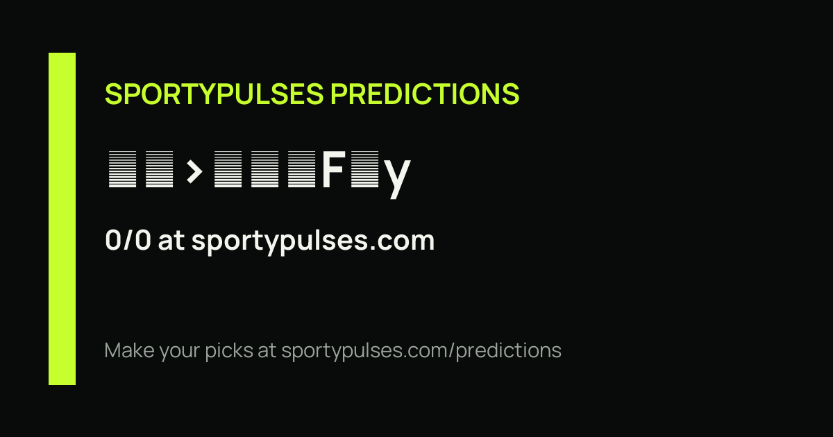 SportyPulses prediction streak share card
