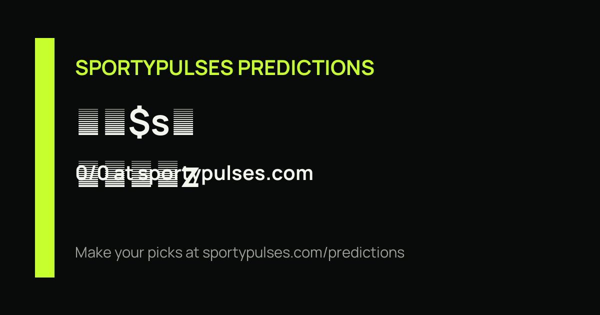 SportyPulses prediction streak share card