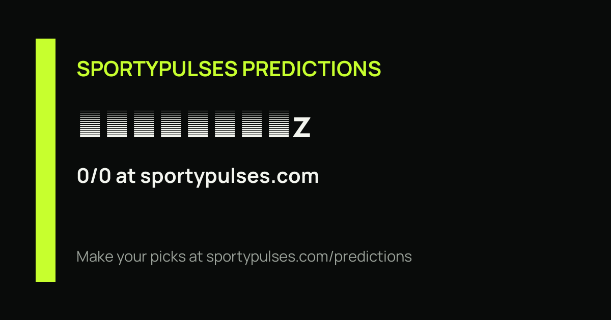 SportyPulses prediction streak share card