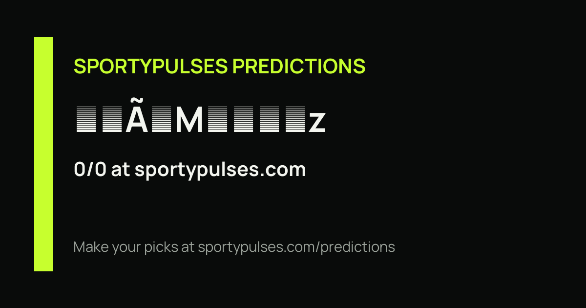 SportyPulses prediction streak share card