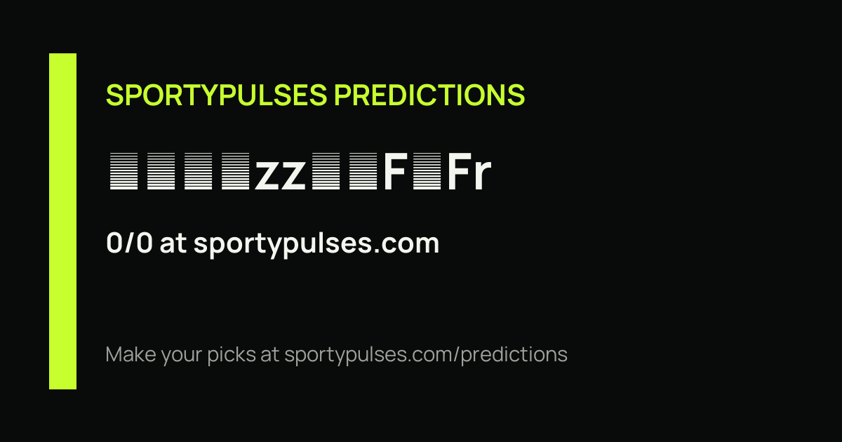 SportyPulses prediction streak share card