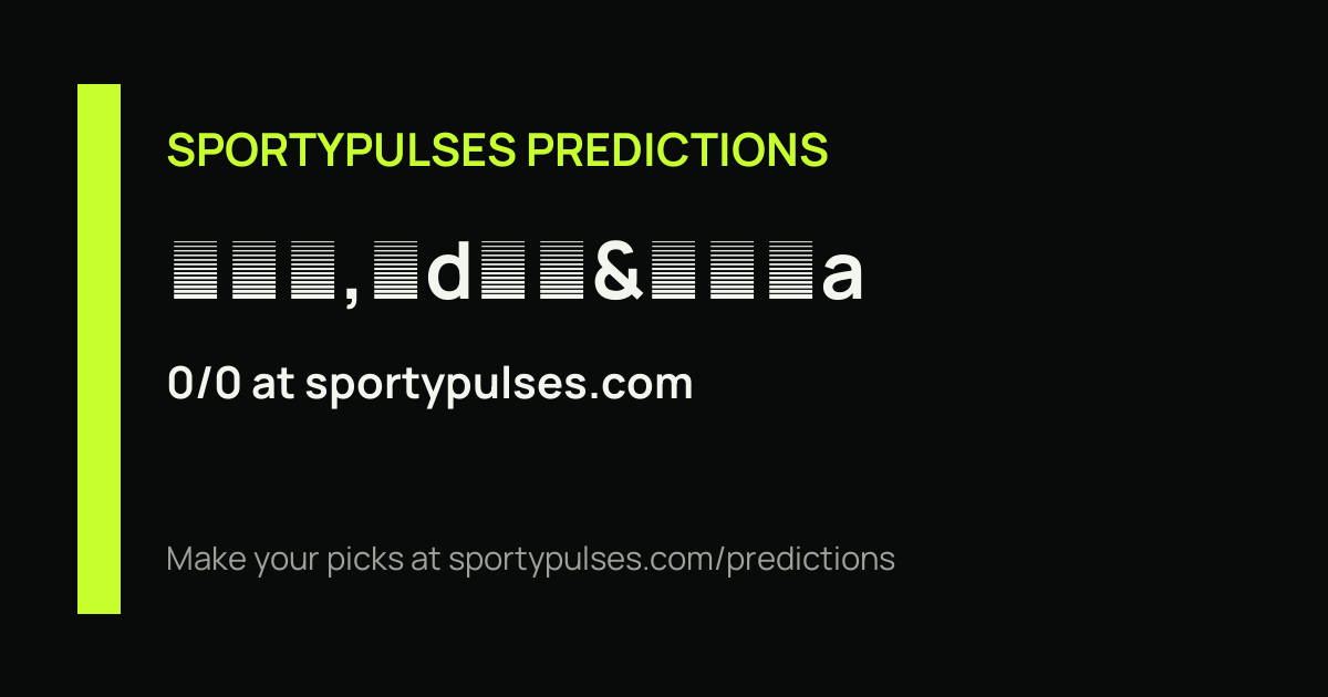 SportyPulses prediction streak share card