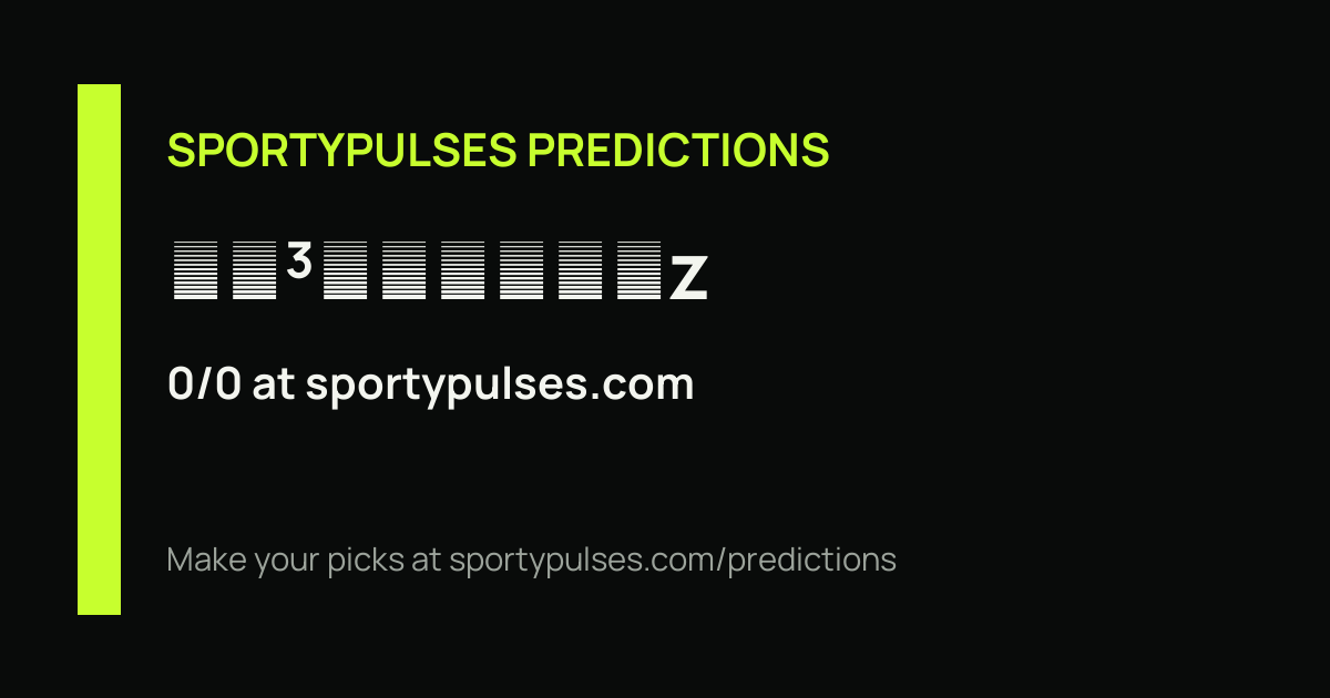 SportyPulses prediction streak share card